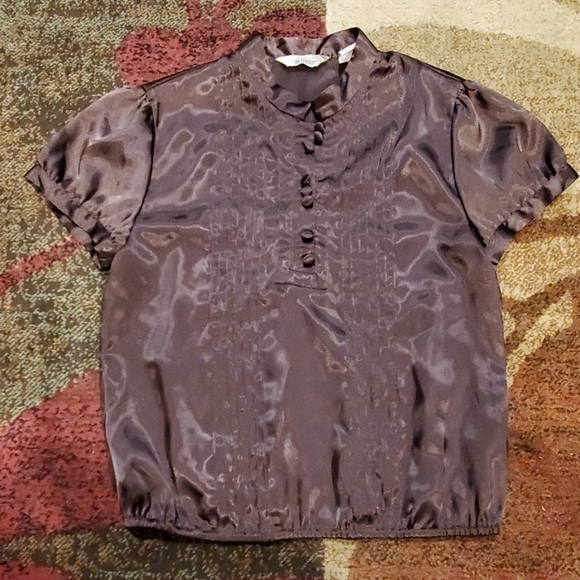 Brown top, size S - Picture 1 of 2